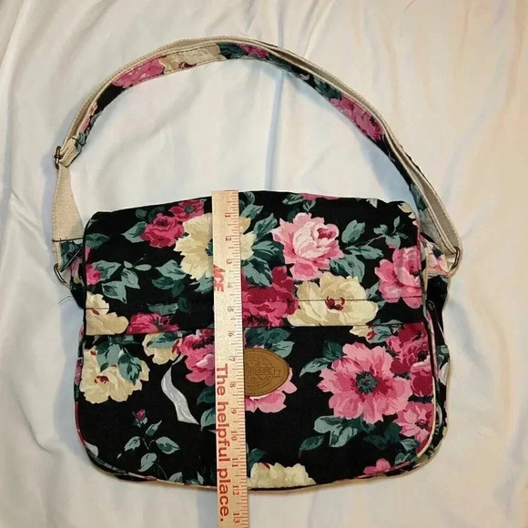 LaCrosse Floral Canvas Crossbody Bag OS - Picture 7 of 10